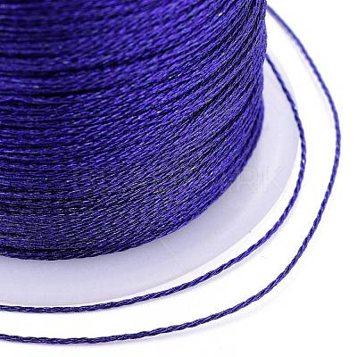Polyester Braided Metallic Thread OCOR-I007-B-20-1