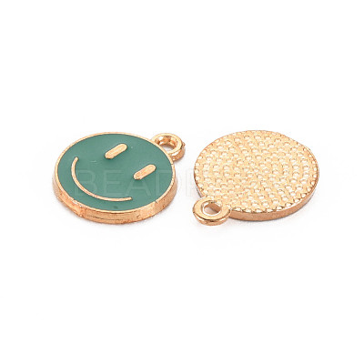 Alloy Enamel Charms ENAM-S121-165J-RS-1