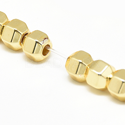Electroplate Non-magnetic Synthetic Hematite Beads Strands X-G-Q465-34G-1