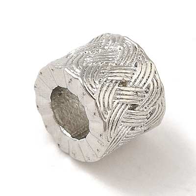 Brass Spacer Beads KK-K371-22C-P-1