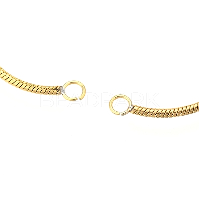 Ion Plating(IP) Adjustable 304 Stainless Steel Bracelet Making LS-STAS-G169-02G-1