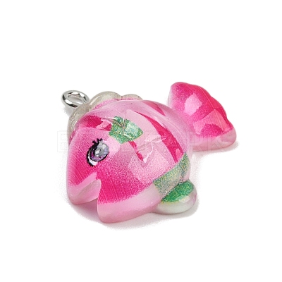 Marine Organism Resin Pendants RESI-Q022-03D-1