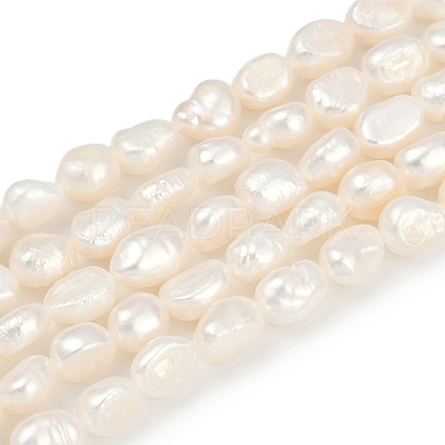Natural Cultured Freshwater Pearl Beads Strands PEAR-P064-20A-04A-02-1
