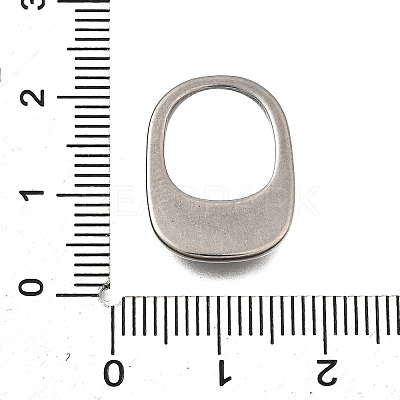 304 Stainless Steel Pendants STAS-Q362-02A-P-1