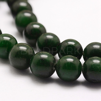 Natural Taiwan Jade Beads Strands G-E380-04-8mm-1