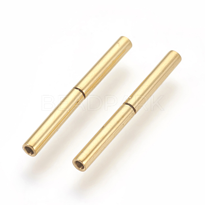 PVD Vacuum Plating 304 Stainless Steel Bayonet Clasps STAS-F196-01G-01-1