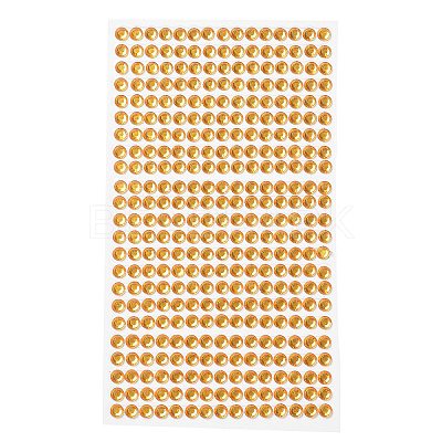 Self Adhesive Acrylic Rhinestone Stickers STIC-PW0012-01D-1