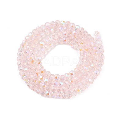 Electroplate Glass Beads Strands EGLA-A044-T1mm-L22-1