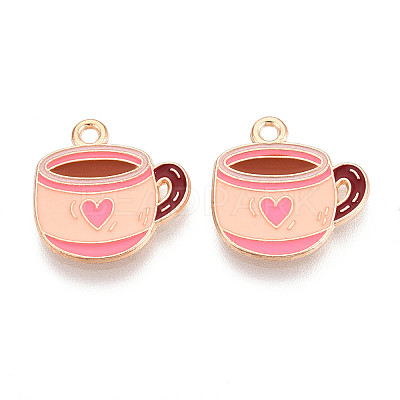 Alloy Enamel Pendants ENAM-T022-29-1
