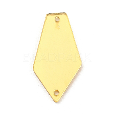 Pentagon Tie Acrylic Sew On Mirror Rhinestones MACR-G065-07A-01-1