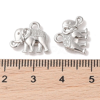 Vintage Elephant Charms X-PALLOY-ZN-47017-N-FF-1