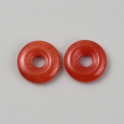Natural Red Chalcedony Pendants G-WH0016-53B-1