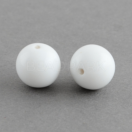 Chunky Bubblegum Round Acrylic Beads SACR-S044-16mm-01-1