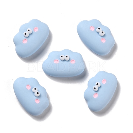 Opaque Resin Cabochons RESI-C012-28-1