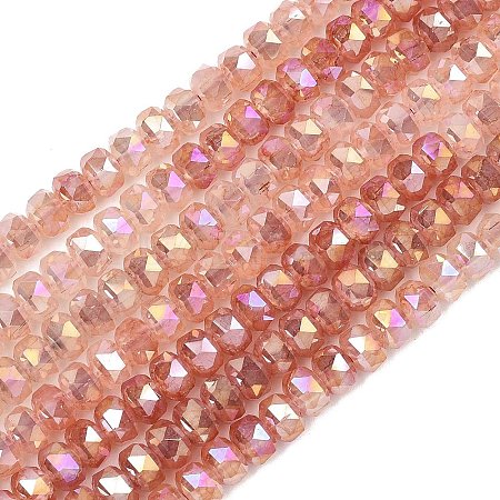 Imitation Jade Glass Beads Strands EGLA-F167-03A-10-1