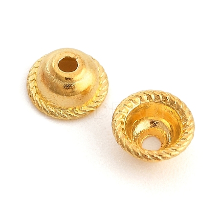 Tibetan Style Alloy Bead Caps K090A011-1