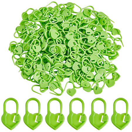 200Pcs Plastic Knittings Tool FIND-SP0003-12A-1