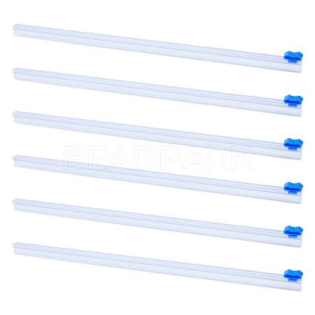 Plastic Reusable Cling Film Slide Cutter AJEW-WH0314-257B-1