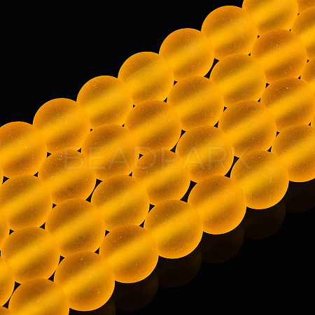 Transparent Glass Beads Strands X-GLAA-T032-T6mm-MD11-1