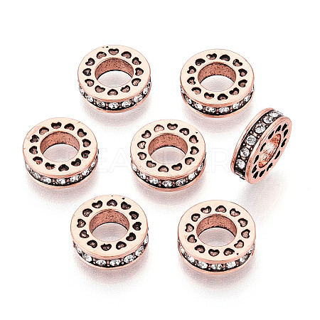 Alloy European Beads MPDL-S066-010C-R-1