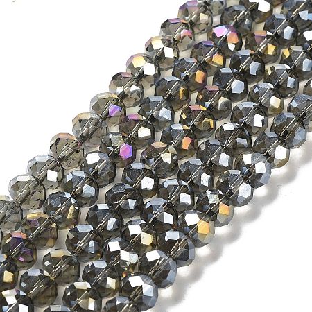 Electroplate Glass Beads Strands EGLA-A034-T2mm-B19-1