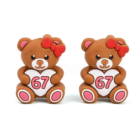 Food Grade Eco-Friendly Silicone Beads SIL-E012-01B-1