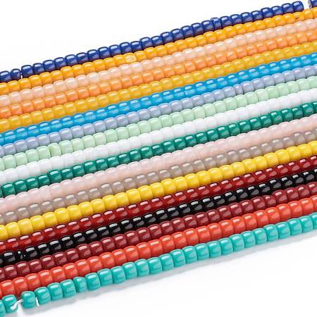 K9 Glass Beads Strands GLAA-K039-C19-1
