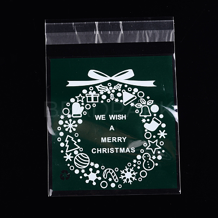 Rectangle OPP Cellophane Bags for Christmas OPC-L001-34D-1