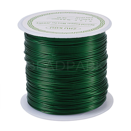 Round Copper Beading Wire for Jewelry Making YS-TAC0004-0.6mm-06-1