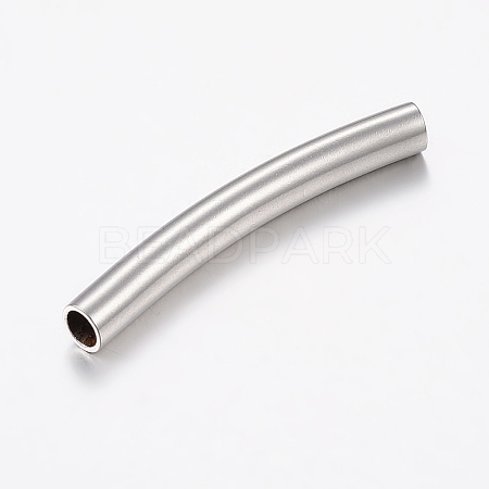 304 Stainless Steel Tube Beads STAS-E421-001P-1