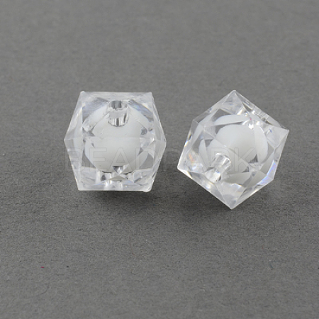 Transparent Acrylic Beads TACR-S112-12mm-01-1