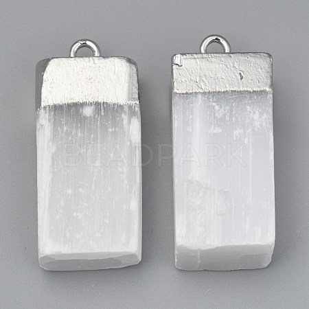 Natural Selenite Pendant X-G-Z007-01P-1