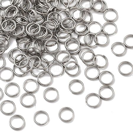 304 Stainless Steel Split Rings STAS-M118-01P-7mm-1