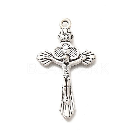 Tibetan Style Alloy Pendants PALLOY-D291-17AS-07-1