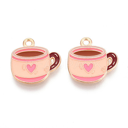 Alloy Enamel Pendants ENAM-T022-29-1