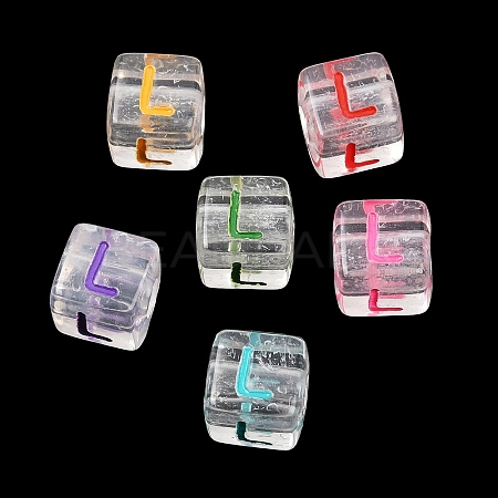Acrylic European Beads MACR-I042-01L-1