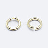 Brass Open Jump Rings X-KK-G331-08-3x0.5-NF-2
