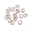 304 Stainless Steel Open Jump Rings STAS-O107-06RG-I-1