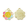 Alloy Enamel Pendants ENAM-B050-04G-02-1