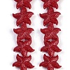 Synthetic Coral Dyed Carved Beads Strands CORA-K009-06B-04-1