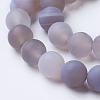 Natural Grade A Striped Agate/Banded Agate Beads Strands G-E478-04-8mm-3