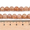 Natural Sunstone Beads Strands G-G342-A02-8mm-5