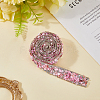 Resin Rhinestone Crystals Beaded Trim DIY-WH20050-05E-7
