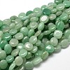 Natural Green Aventurine Nuggets Beads Strands LS-G-J336-02-1