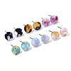 Cellulose Acetate(Resin) Stud Earring Findings KY-R022-017-2