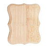 Lace Edged Rectangle Wood Display Pedestals ODIS-WH0025-280D-1