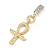 Easter Brass Micro Pave Cubic Zirconia Pendants LS-KK-F939-02C-G-2