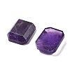 Natural Amethyst Cabochons G-B139-03E-2
