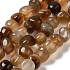 Natural Agate Beads Strands G-H295-B01-13-1