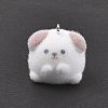 Flocky Resin Pendants FIND-A061-02I-2